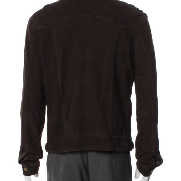 John Varvatos Silk Moto Jacket - Picture 3 of 4